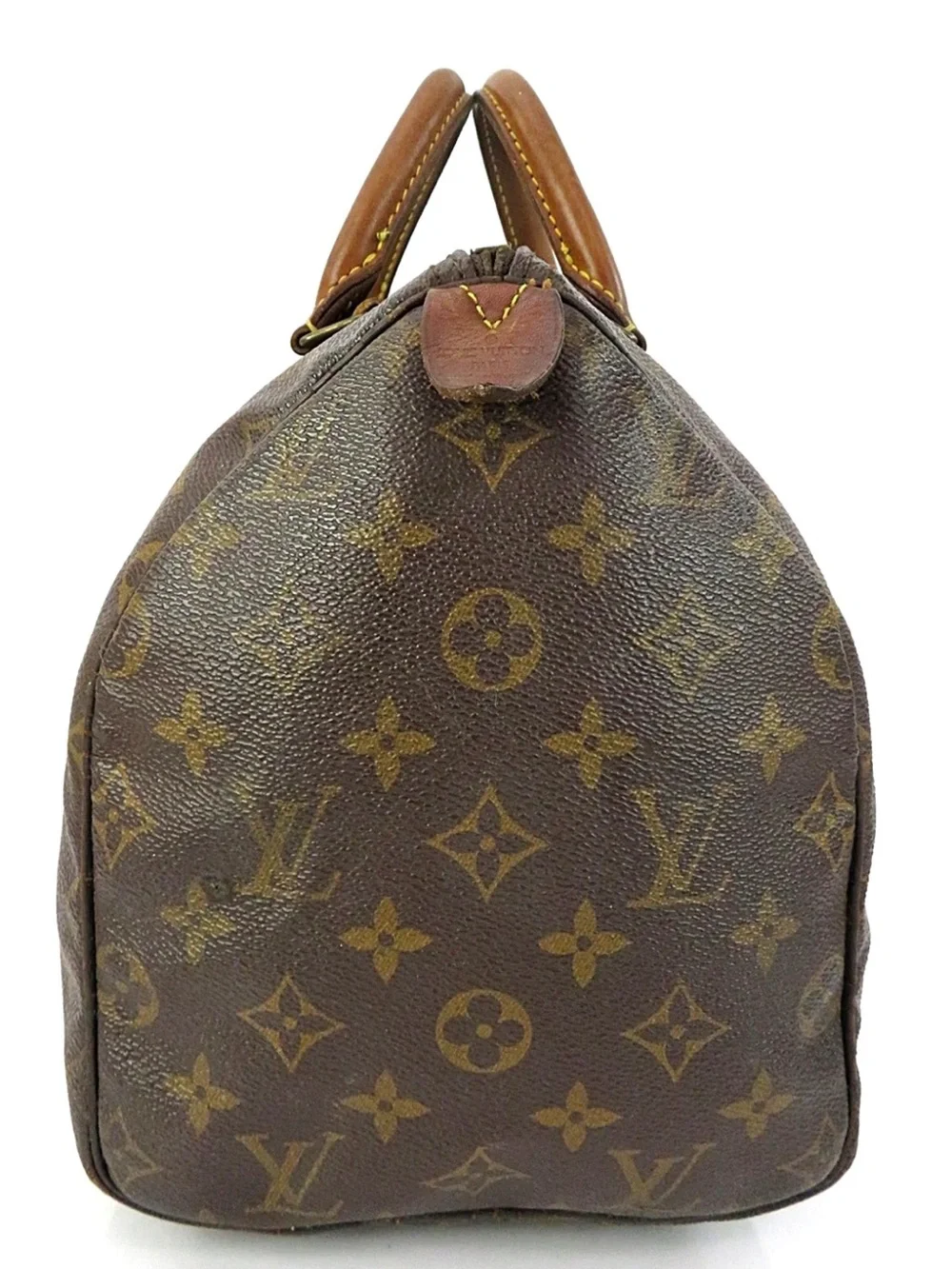 Louis Vuitton Brown Monogram Canvas Speedy Handbag